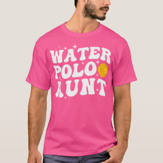 Tía De Polo De Agua Groovy Con Un Jugador De Polo