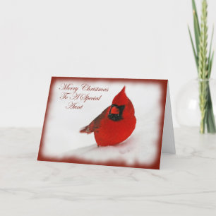Tía del cardenal de los deseos del navidad