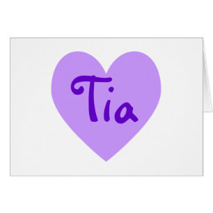 Tia en morado