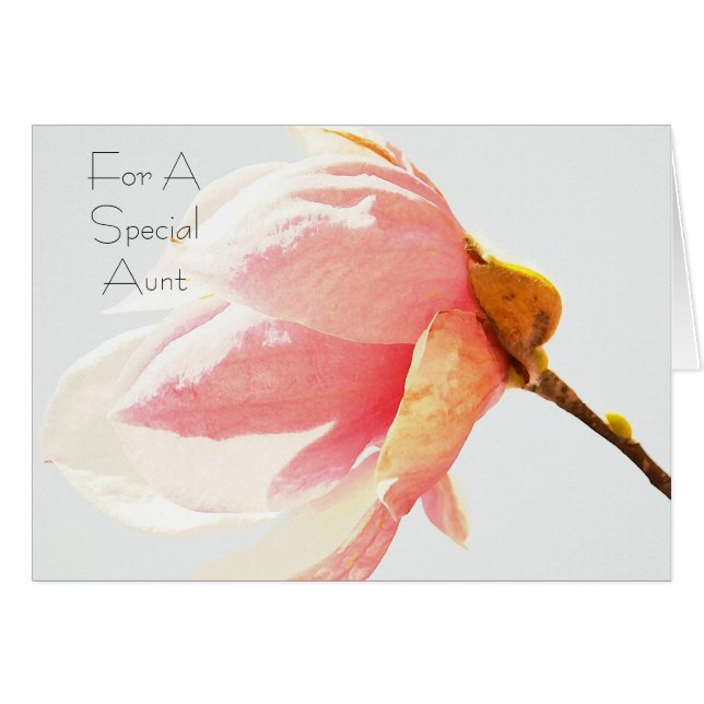 Tía especial de flor de tulipano (Anverso (Horizontal))