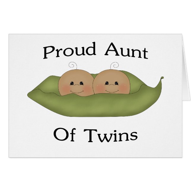 Tía orgullosa Of Twins (Anverso (Horizontal))