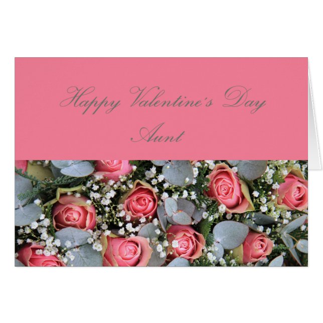 Tía Rosas del Día de San Valentín (Anverso (Horizontal))