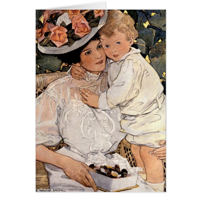 Tía" - tarjeta de Willcox la " (Frente)