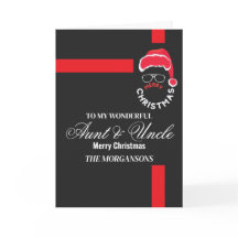 Tía / Tío Feliz Navidad