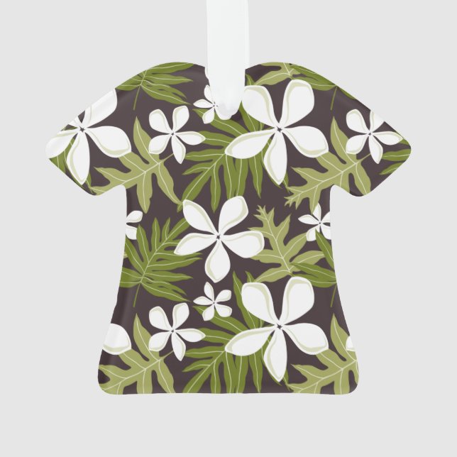 TIARE (OLIVE COMBO) Ornamento acrílico (Reverso)