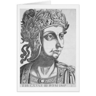 Tiberius César (42 BC-37 ANUNCIO), 1596 (grabado)