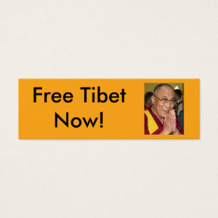 ¡Tíbet libre ahora!