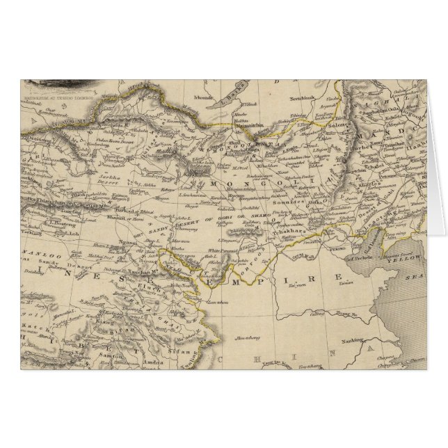 Tíbet, Mongolia y Mandchouria (Anverso (Horizontal))