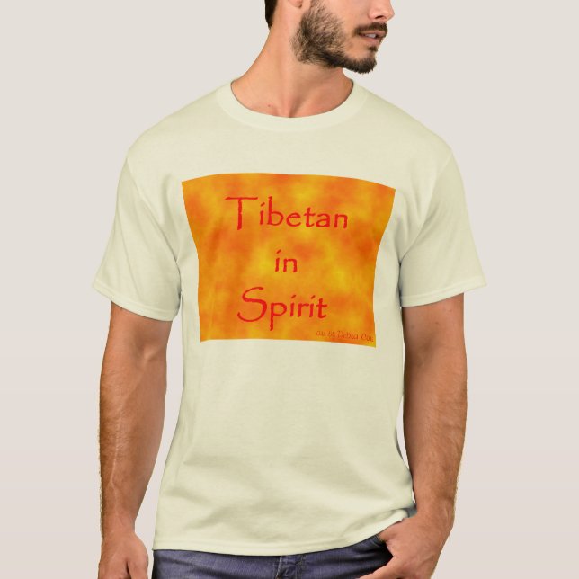 Tibetano en camiseta de espíritu (Anverso)