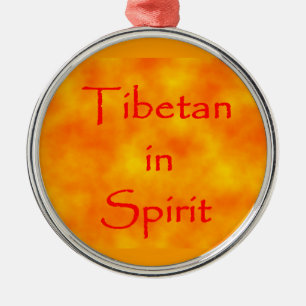 Tibetano en ornamento redondo Spirit-prem