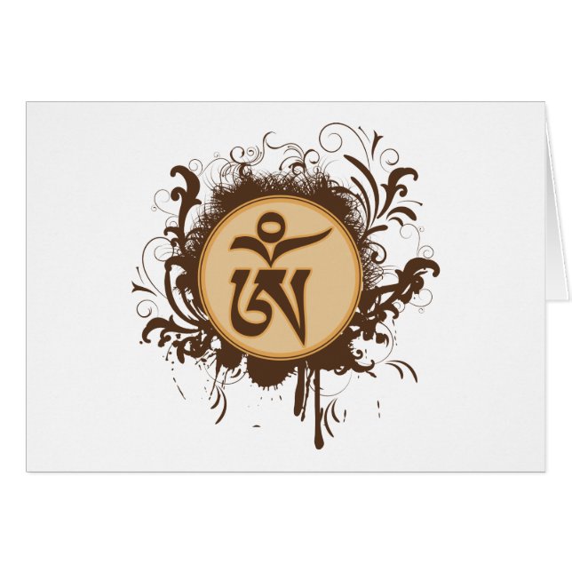 Tibetano OM (Anverso (Horizontal))