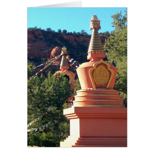 Tibetano Stupas (Frente)