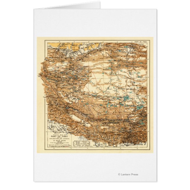 TibetPanoramic MapTibet (Frente)