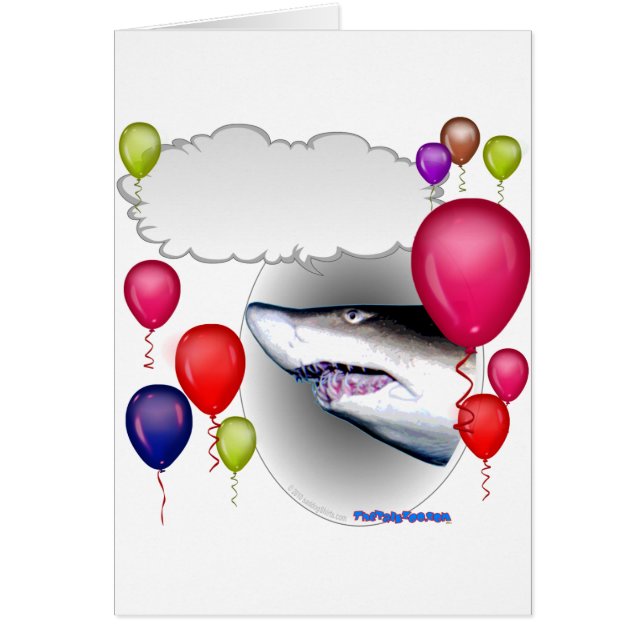 Tiburón del fiesta que habla (Frente)