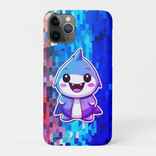 "Tiburón Kawaii: Funda Adorable para iPhone 11 Pro
