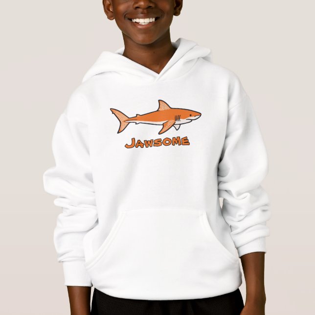 Tiburón naranja Jawsome  (Anverso)