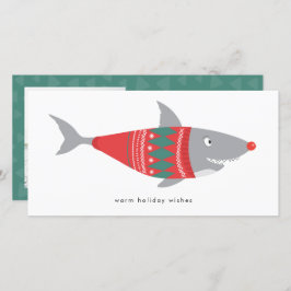 Tiburón Navidad divertida