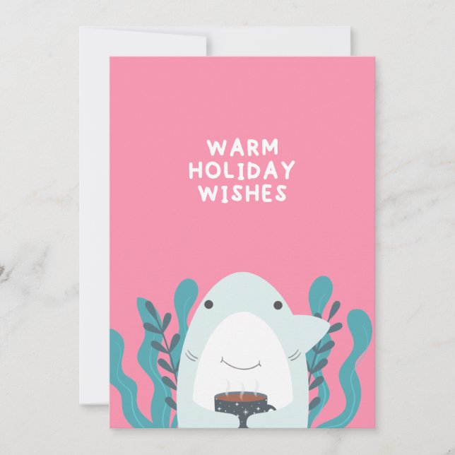 Tiburón Navidad lindo (Anverso)