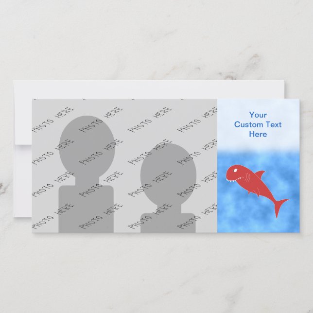 Tiburón rojo. (Anverso)