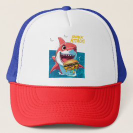 Tiburón Snack Attack – Sombrero de Verano
