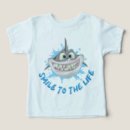 Tiburón sonriente al estilo personalizado - Sonríe