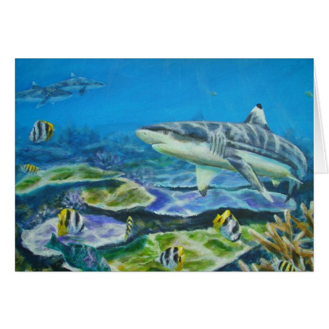 tiburón Tahití (Anverso (Horizontal))