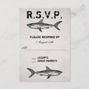 Tiburón Vintage ~ Ocean Beach Wedding RSVP