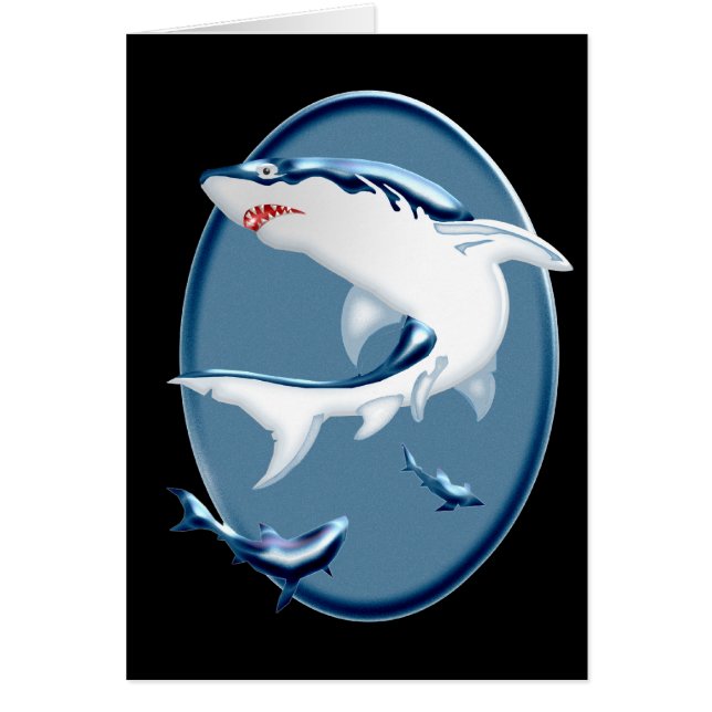 Tiburones subacuáticos amenazadores (Frente)