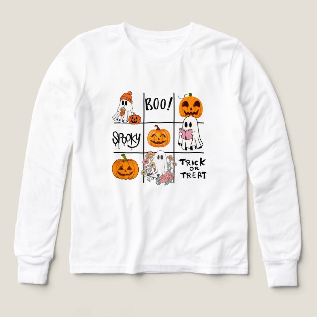 Tic tac toe halloween (Diseño frontal)