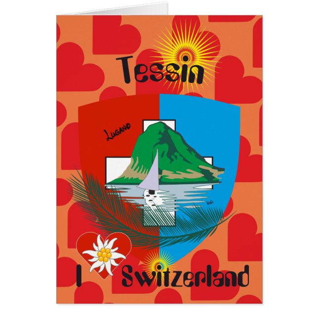 Ticino Schweiz Suisse Svizzera Svizra Grusskarte (Frente)