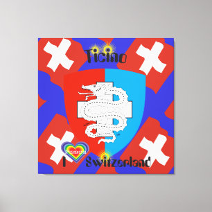 Ticino Suiza Suisse Svizzera Svizra lienzo