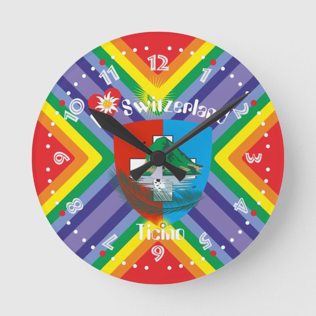 Ticino Suiza Suisse Svizzera Svizra reloj (Anverso)