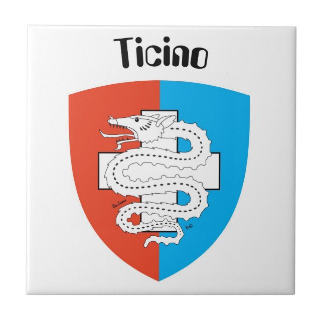 Ticino Svizzera/Tessin Suiza baldosa (Frente)