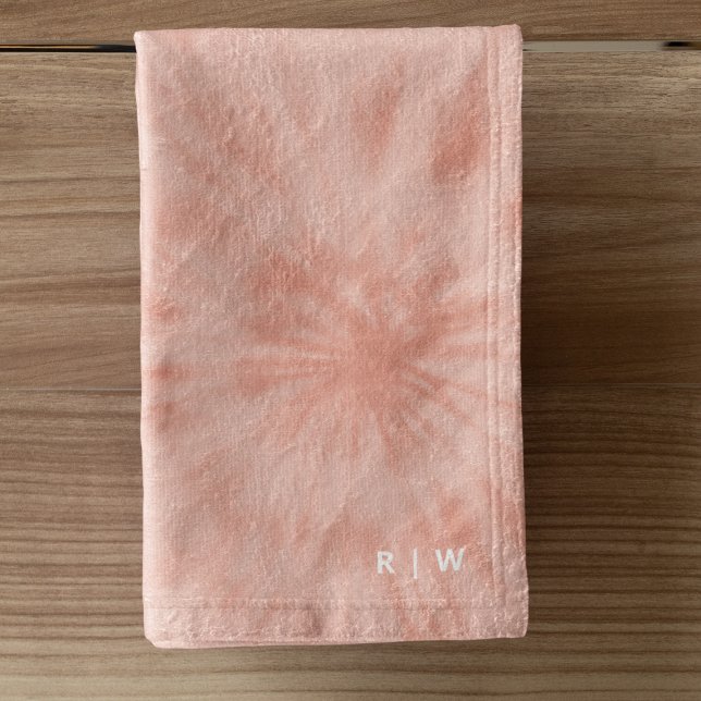 Tie Dye | Pastel moderno rosa coral (Subido por el creador)