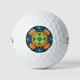 Tie Dye Sky Wilson Bolas de golf de 500 distancias