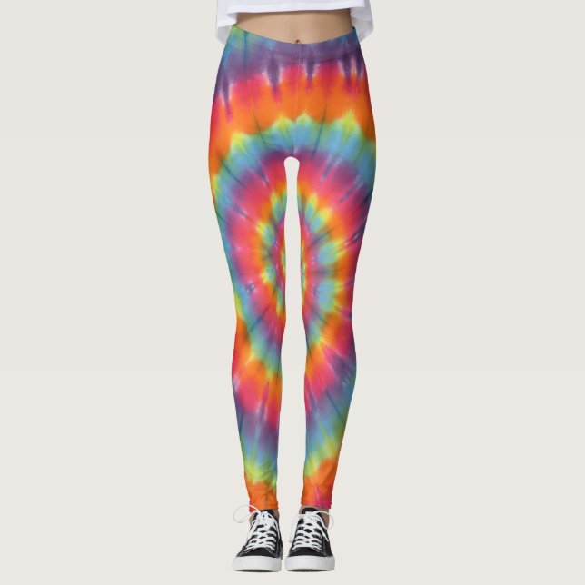 Tie Dye Swirl Leggings (Anverso)