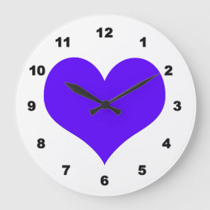 Tiempo de amor Reloj de pared acrílico