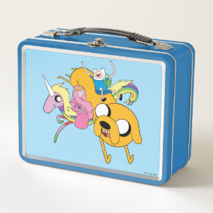 Tiempo de aventura Dama, Bubblegum, Finn y Jake
