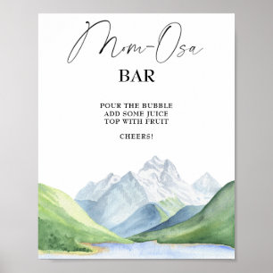 ¡Tiempo de aventura! - Póster del bar Mon-osa