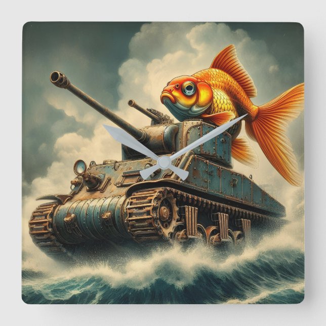 "Tiempo de aventura" reloj de pared (Anverso)