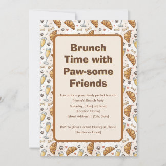 Tiempo de brunch con la invitación de algunos amig