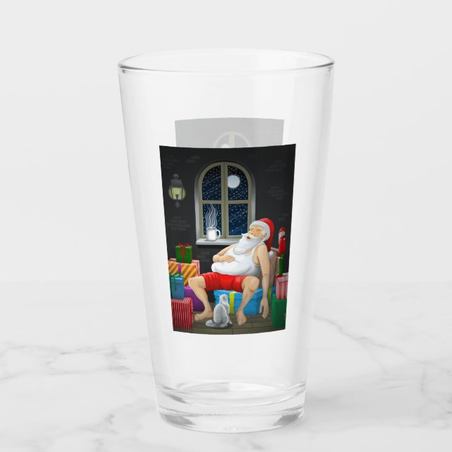Tiempo de café de Santa Claus (Anverso)