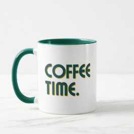 Tiempo de Café | Simple Taza de Café Minimalista D