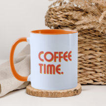 Tiempo de Café | Simple Taza de Café Minimalista D