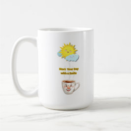 Tiempo de Café – Taza Sonriente Adorable