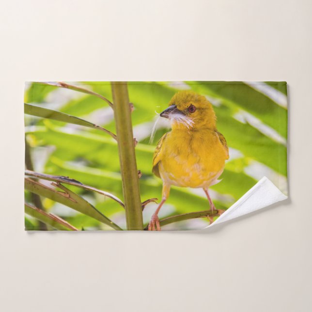 Tiempo de construir el nido (Toalla de mano)