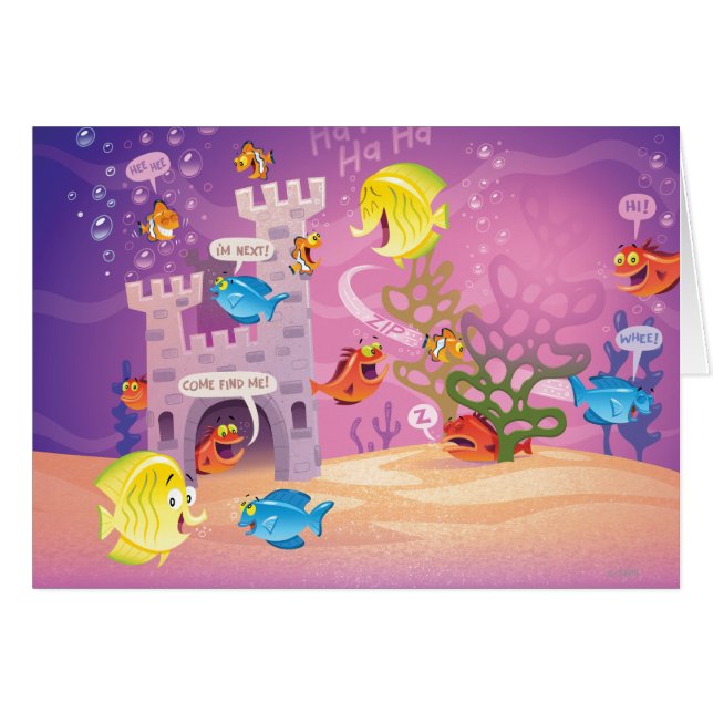 Tiempo De Contar Bajo El Mar (Anverso (Horizontal))