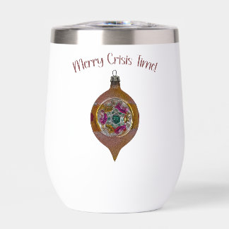Tiempo de Crisis Alegre – Vaso de vino sin tallo