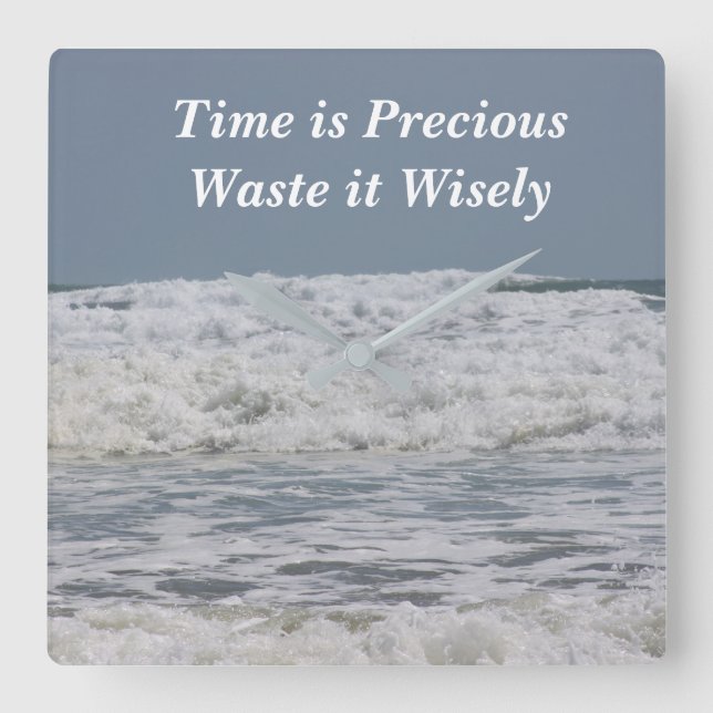 Tiempo De Desperdicio Reloj Despectivo (Anverso)