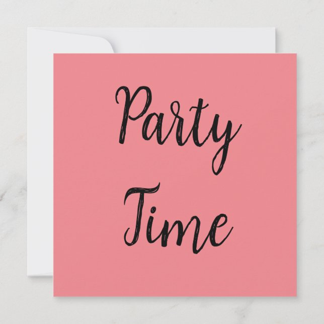 Tiempo de fiesta (Reverso)
